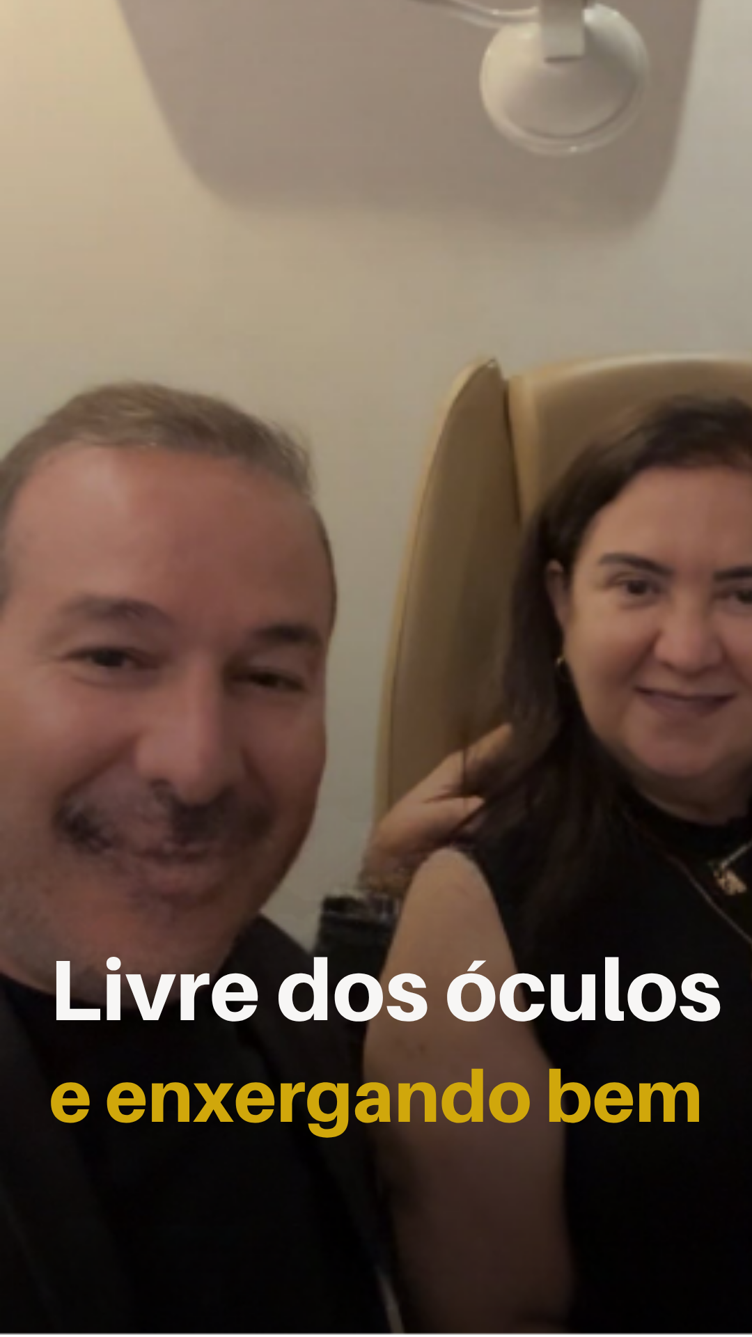 Capa de depoimento de paciente